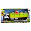LEAN TOYS zelené nákladné auto na potraviny 1:55