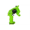 LEAN TOYS Gun Launcher Car 2 v 1 diaľkovo ovládané penové disky zelená