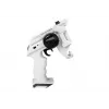 LEAN TOYS Gun Launcher Car 2 v 1 diaľkovo ovládané penové disky biela