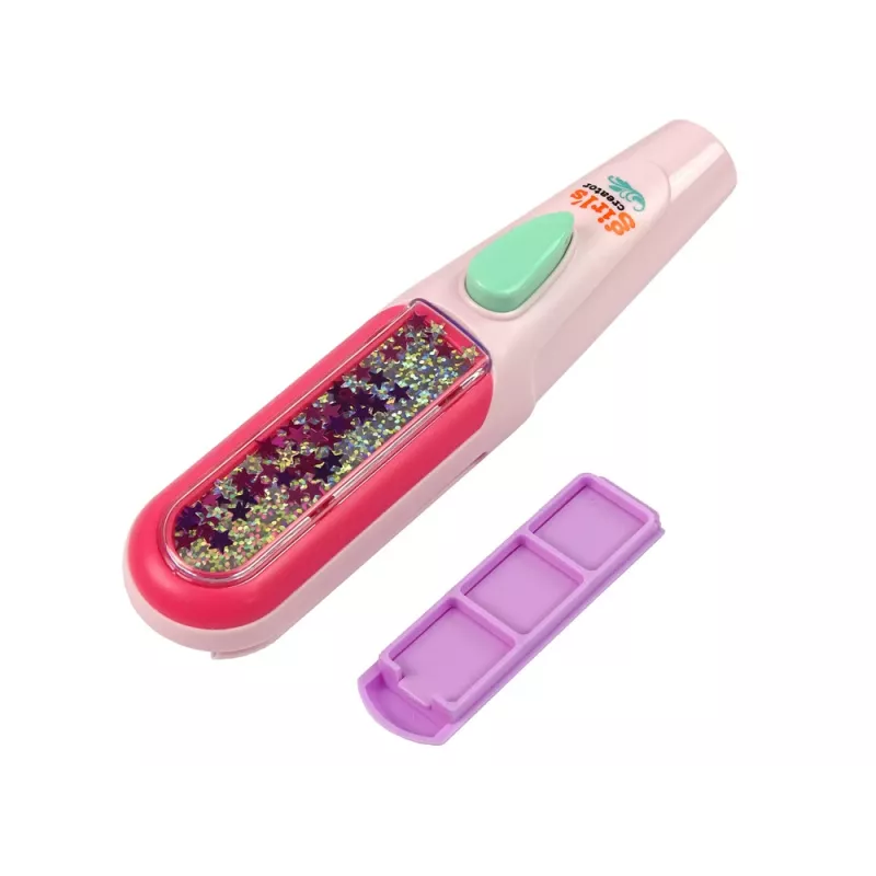 LEAN TOYS Sada na farbenie vlasov so žehličkou a pramienkami, 6 farieb