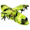 LEAN TOYS Obrovské vojenské lietadlo 55 cm s príslušenstvom