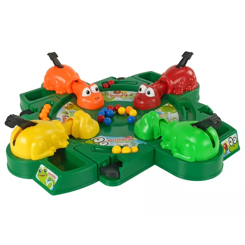 LEAN TOYS hladné žabky arkádová hra páka guľôčky
