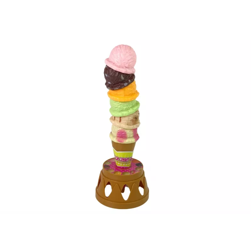 LEAN TOYS veža so zmrzlinou arkádová hra pre celú rodinu