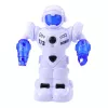 LEAN TOYS inteligentný diaľkovo ovládaný robot s RC ovládačom, svetlami a zvukmi