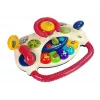 LEAN TOYS Interaktívny baby volant s klavírom a zvieracími zvukmi telefón