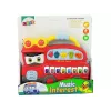 LEAN TOYS interaktívne piano hasičské zvuky zvieratá zvuky vozidiel melódie
