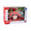 LEAN TOYS Interaktívny ružový volant simulátor jazdy multifunkčný