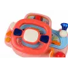 LEAN TOYS Interaktívny ružový volant simulátor jazdy multifunkčný