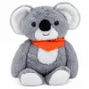 LEAN TOYS koala plyšová hračka terapeutický maskot 1.3 KG sivá 35 cm