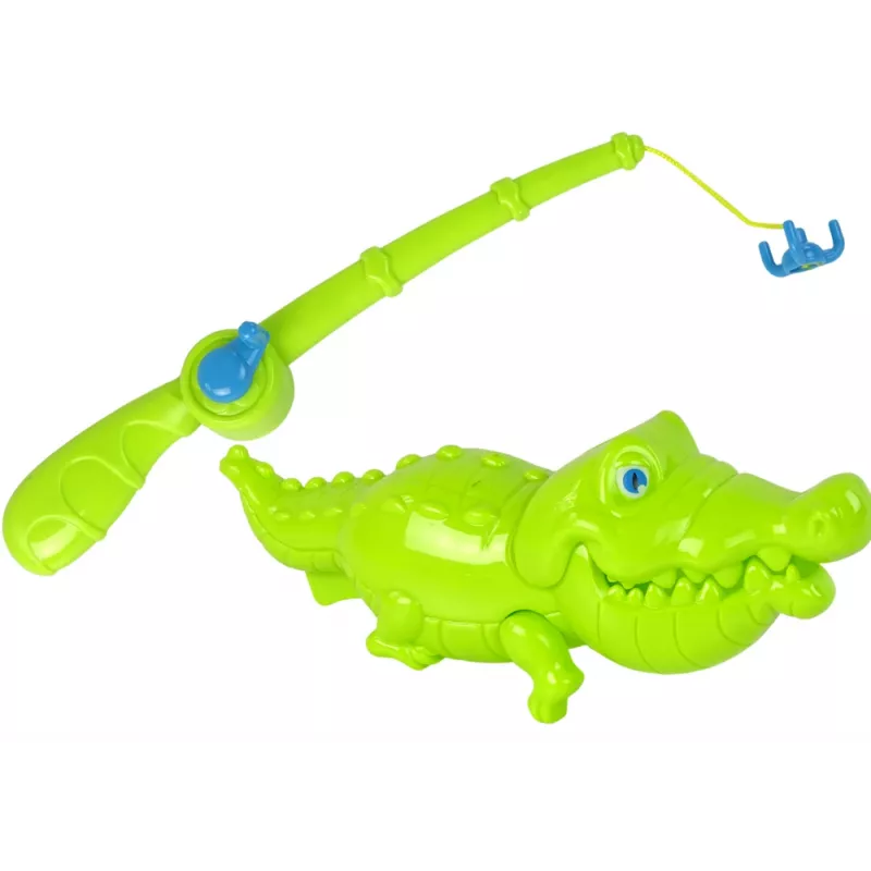 LEAN TOYS Veľká rybárska hra s rybárskym prútom Let's Go Fishing! 11 prvkov