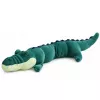 LEAN TOYS veľký plyšový krokodíl maskot plyšová hračka realistický zelený 150 cm