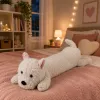 LEAN TOYS veľký plyšový west highland teriér plyšák maskot biely 90 cm