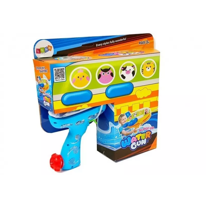 LEAN TOYS Veľká pumpovacia vodná pištoľ jednorožec
