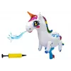 LEAN TOYS Veľká pumpovacia vodná pištoľ jednorožec