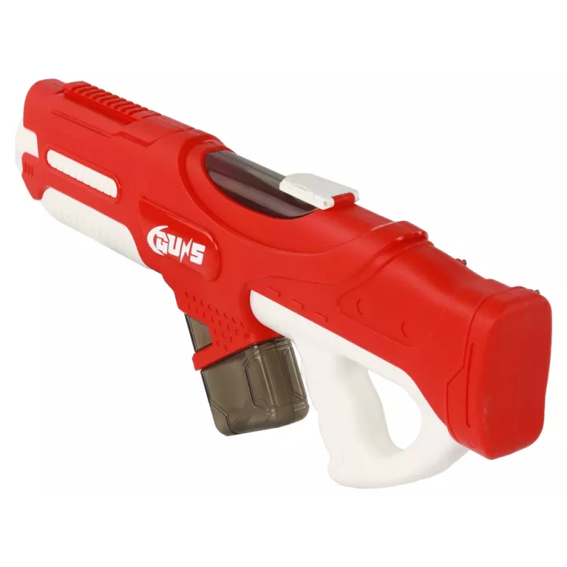 LEAN TOYS veľká červená vodná pištoľ 750ml s okuliarmi