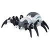 LEAN TOYS Veľký diaľkovo ovládaný RC pavúk na batérie biely a sivý
