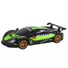 LEAN TOYS Veľké diaľkovo ovládané športové auto 1:10 zelené a čierne