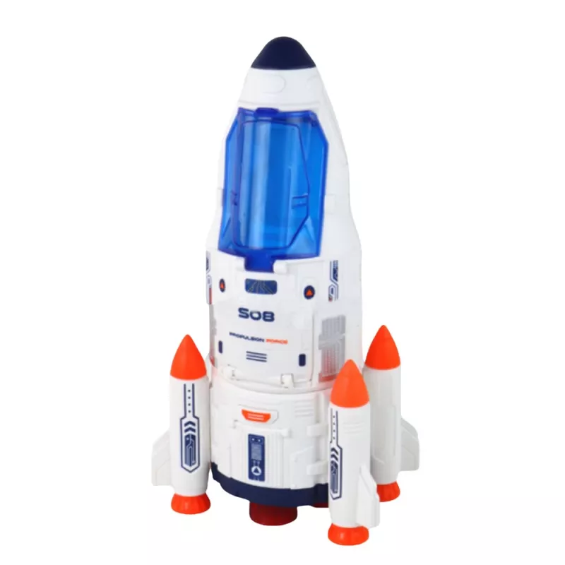 LEAN TOYS veľká vesmírna sada UFO rakety rover vozidlá vesmírna loď mimozemšťan 8 kusov