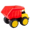 LEAN TOYS veľký sklápač pre deti pieskové stavebné vozidlo červeno-žlté