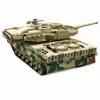 LEAN TOYS Leopard vojenský tank diaľkovo ovládaný RC stavebnica 1100 ks