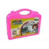 LEAN TOYS Sada malý doktor kufrík ružový stetoskop