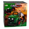 LEAN TOYS Rozložiteľný traktor Malý majster s osvetlením, zvukmi a parou