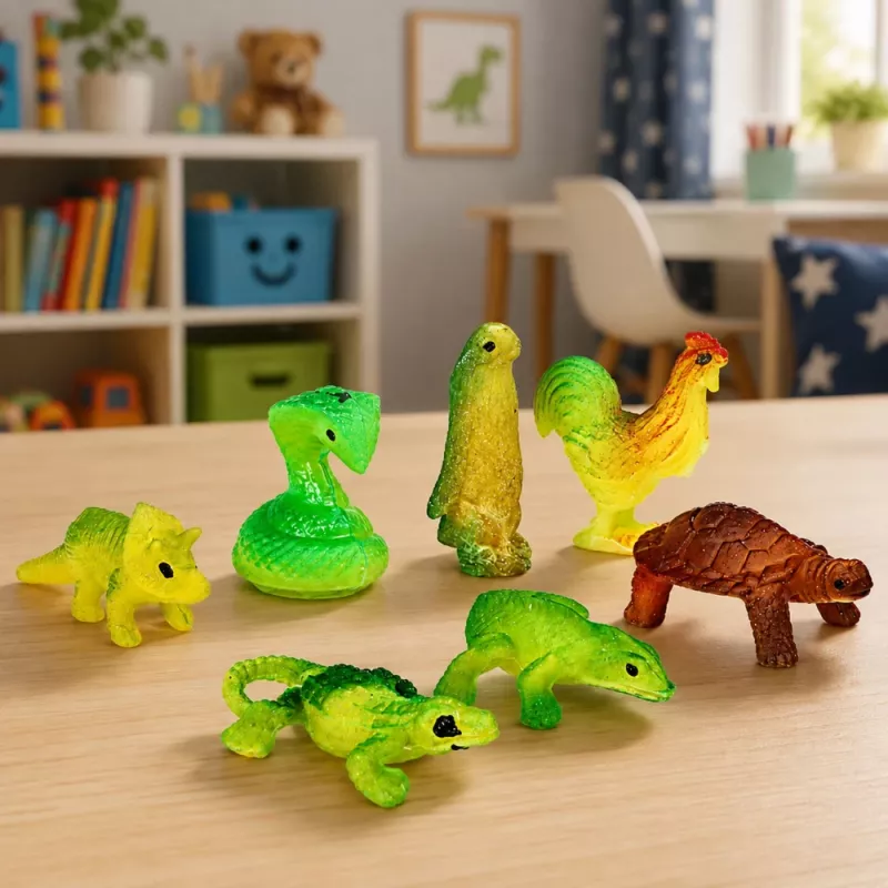 LEAN TOYS Magic Egg Vyliahnutý dinosaurus vo vode vajíčko biele 6,5 cm