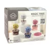 LEAN TOYS magický strom pestovanie kryštálov strieborná zážitky