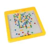 LEAN TOYS Magnetická tabuľa 100 žltých korálok
