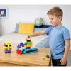 LEAN TOYS magnetické stavebnice kocky 3D bloky farebné 96 dielov