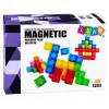 LEAN TOYS magnetické stavebné kocky farebné 3D kocky 160 ks