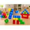 LEAN TOYS magnetické stavebné kocky farebné 3D kocky 160 ks