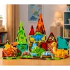 LEAN TOYS magnetické stavebnice dinosaurus sopka 31 dielov