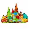 LEAN TOYS magnetické stavebnice dinosaurus sopka 31 dielov