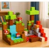 LEAN TOYS magnetické stavebnice Pixel World farebné kocky 146 dielov