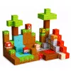 LEAN TOYS magnetické stavebnice Pixel World farebné kocky 146 dielov