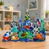 LEAN TOYS magnetické kocky morské živočíchy oceán 40 dielov