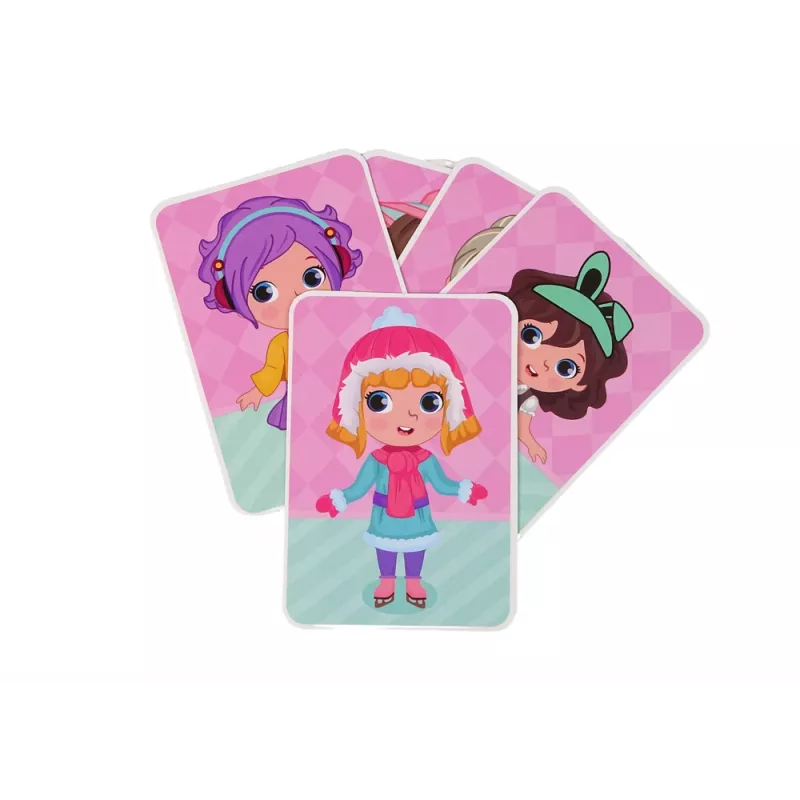 LEAN TOYS Magnetická skladačka, knižka, kostýmy na prezliekanie