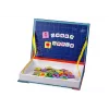 LEAN TOYS Magnetická knižka, puzzle, anglická abeceda, obrázky