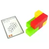 LEAN TOYS magnetická puzzle kocka obojstranné karty 108 výziev