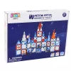 LEAN TOYS Magnetic Space Windows stavebné kocky 90 dielov – ABS plast STEM stavebnica