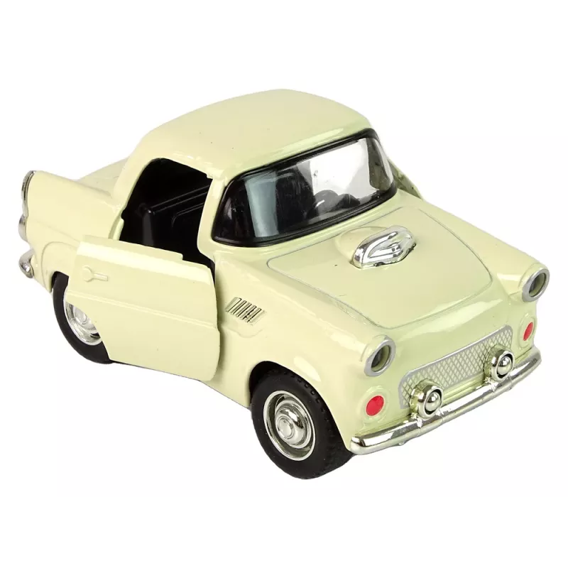 LEAN TOYS Kovové auto Classic otváracie dvere zvuk