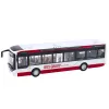 LEAN TOYS Kovový mestský autobus so zvukom a svetlom 1:42