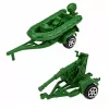 LEAN TOYS vojenská sada vojaci s obrneným transportérom 14 dielov
