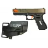 LEAN TOYS Vojenská hračka sada Soft-Bullet pištole MP7
