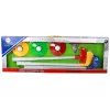 LEAN TOYS Mini golfová sada pre deti, palice, 12 dielov