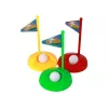 LEAN TOYS Mini golfová sada pre deti, palice, 12 dielov