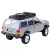 LEAN TOYS MN78 diaľkovo ovládané RC off-road vozidlo 4x4 strieborné 1:12