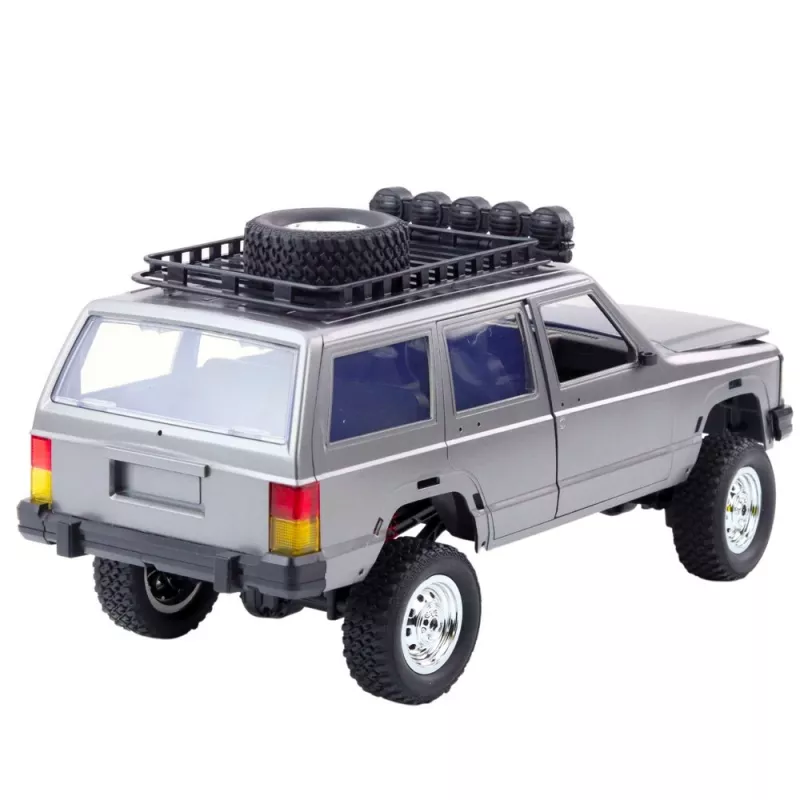 LEAN TOYS MN78 diaľkovo ovládané RC off-road vozidlo 4x4 strieborné 1:12