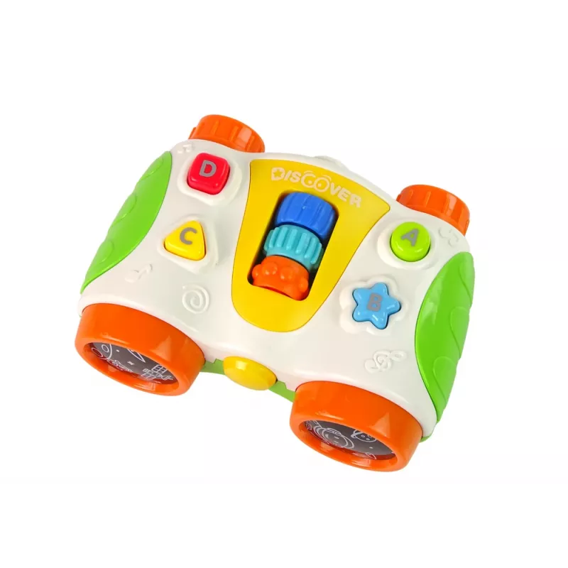 LEAN TOYS Multifunkčný interaktívny ďalekohľad pre bábätká detský teleskop